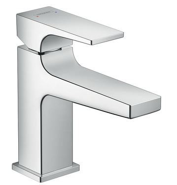 Hansgrohe Metropol 100 mała bateria umywalkowa z korkiem push-open chrom 32500000