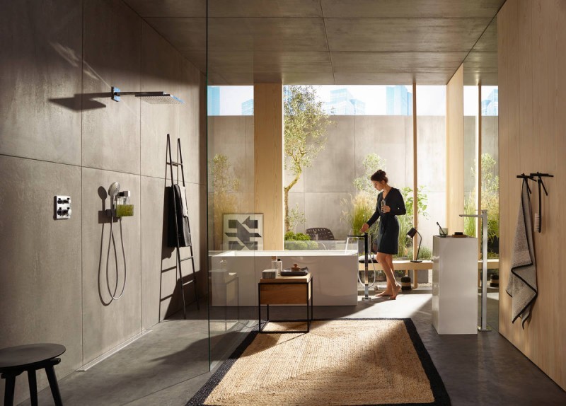 Hansgrohe Metropol Loop bateria umywalkowa podłogowa chrom 74530000