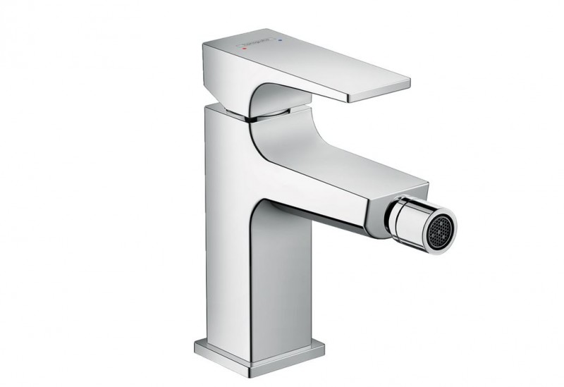 Hansgrohe Metropol bateria bidetowa z korkiem push-open chrom 32520000