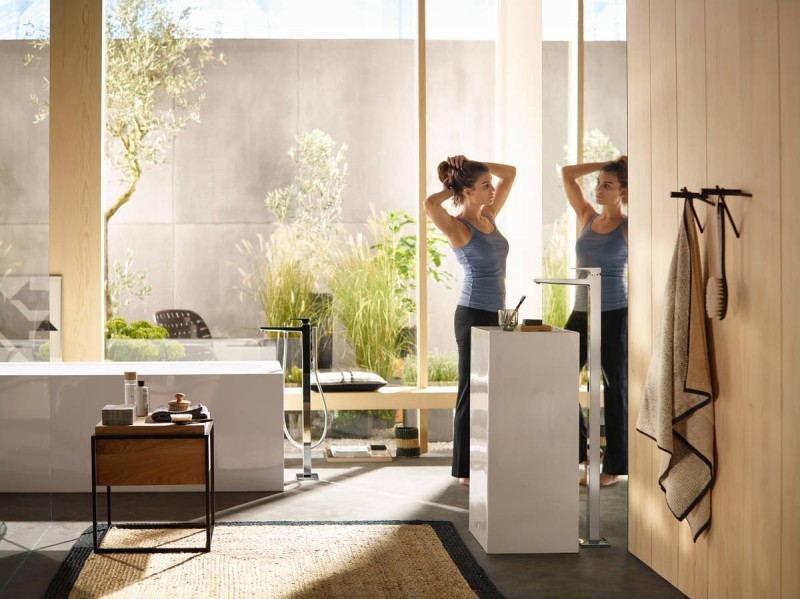 Hansgrohe Metropol bateria wannowa podłogowa wolnostojąca chrom 32532000