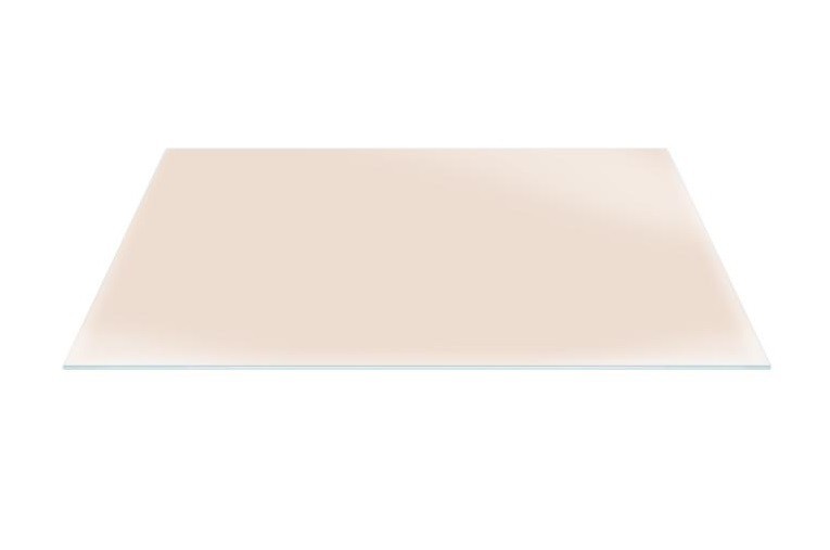 Duravit DuraSquare wkład szklany półka 42 cm szkło morelowa perła 0099668600