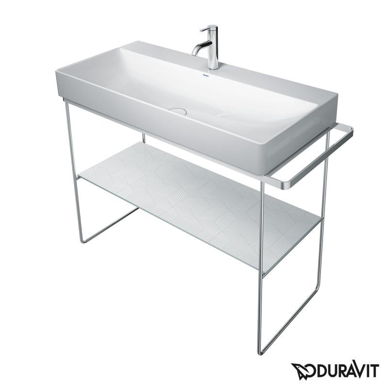 Duravit DuraSquare konsola stelaż metalowy stojący pod umywalkę 100 cm chrom 0031031000