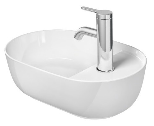 Duravit Luv umywalka szlifowana 42 cm z otworem na baterię biały 0381420000