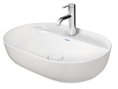 Duravit Luv umywalka szlifowana 60 cm z otworem na baterię biały 0380600000