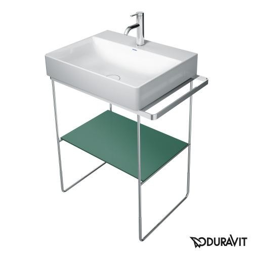 Duravit DuraSquare wkład szklany półka 42 cm szkło nefryt 0099668500