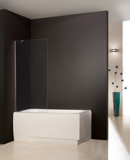 Sanplast Free Line PW1/FREE parawan wannowy stały 80 chrom przeźroczyste 600260052042401