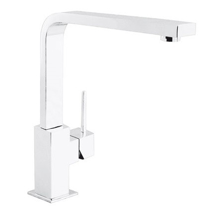 Tres Cuadro bateria kuchenna zlewozmywakowa stojąca biały mat 030.496.BM