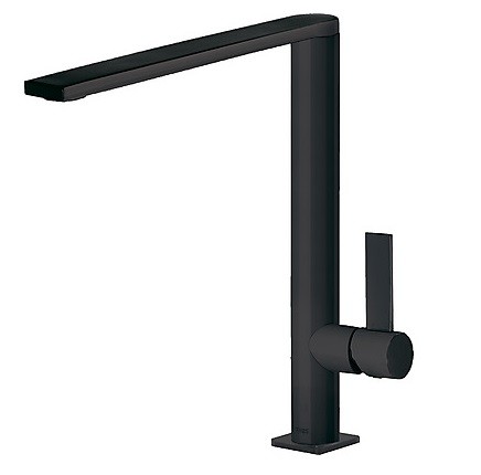 Tres Class bateria kuchenna zlewozmywakowa stojąca czarny mat 205.486.01.NM