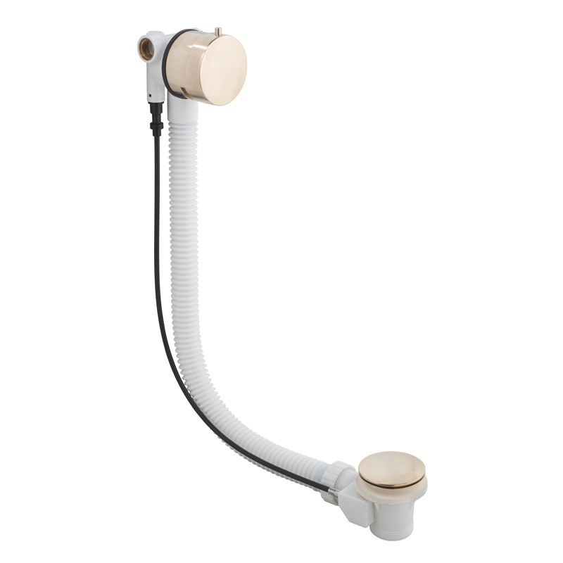 Vado odpływ wannowy z napełnianiem przez przelew złoty polerowany WG-81552-PG