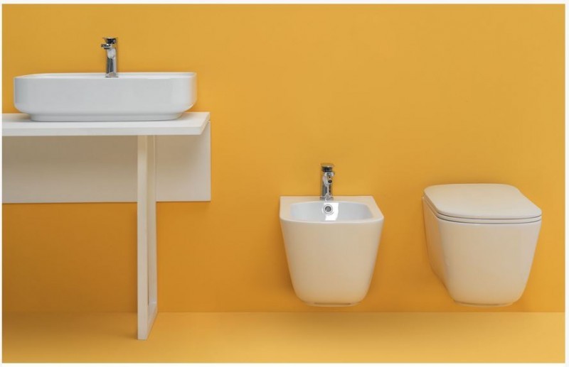 Kerasan Tribeca umywalka stawiana na blat 60x43 cm biały matowy 514030