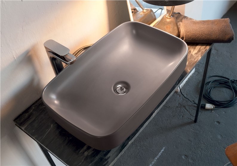 Kerasan Tribeca umywalka stawiana na blat 60x38 cm biały 514101