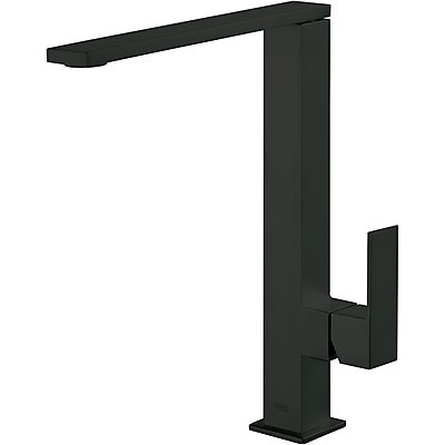 Tres Cuadro bateria kuchenna zlewozmywakowa stojąca czarny mat 006.486.NM