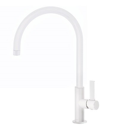 Tres Class bateria kuchenna zlewozmywakowa stojąca biały mat 205.440.01.BM