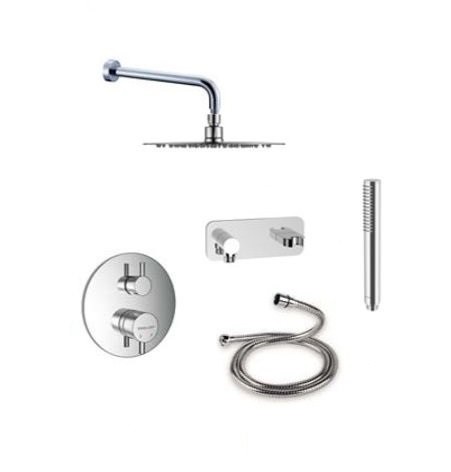 Excellent Frost zestaw podtynkowy wannowo-prysznicowy z deszczownicą AREX.4400CR