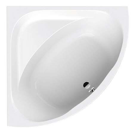 Sanplast Luxo WS/LUXO wanna narożna 145x145 biały 610370031001000