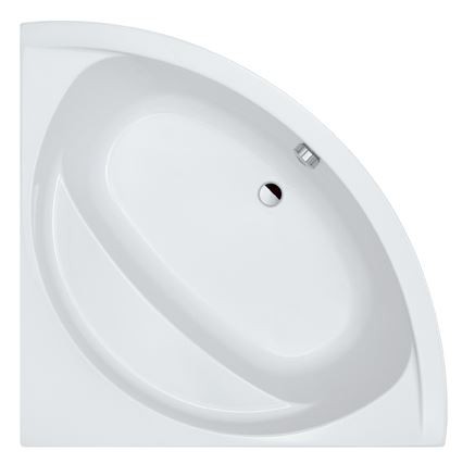 Sanplast Prestige WSzs/PR wanna narożna 140x140 biały 610070033001000