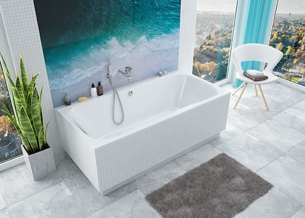 Sanplast Luxo WP/LUXO wanna prostokątna 190x90 biały 610370018001000