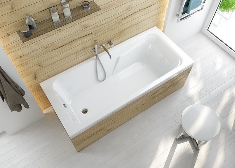 Sanplast Modesta WP/MO wanna prostokątna 180x80 biały 610340027001000