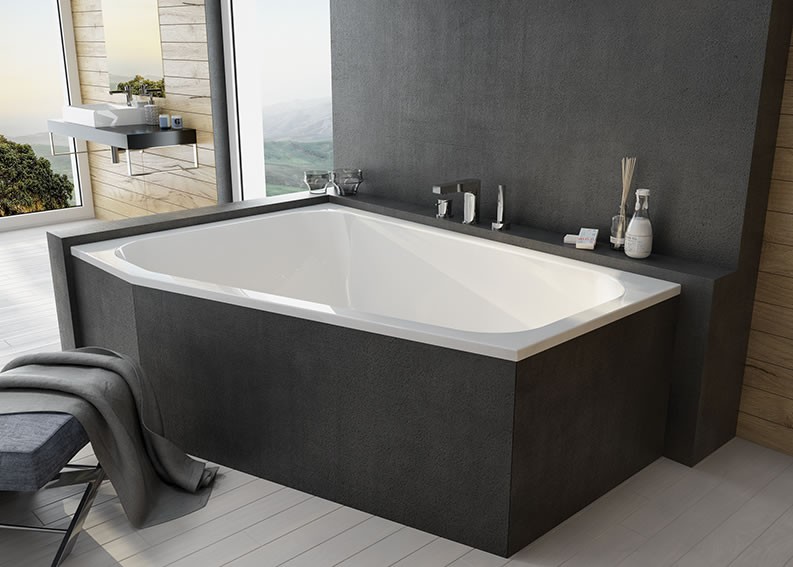 Sanplast Free Line WTL/FREE wanna asymetryczna lewa 175x120 biały 610040130001000