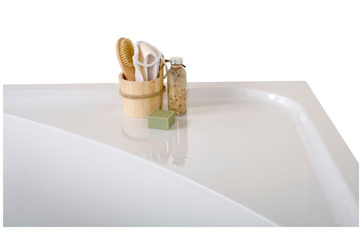 Sanplast Free Line WAL/FREE wanna asymetryczna lewa 150x100 biały 610040086001000