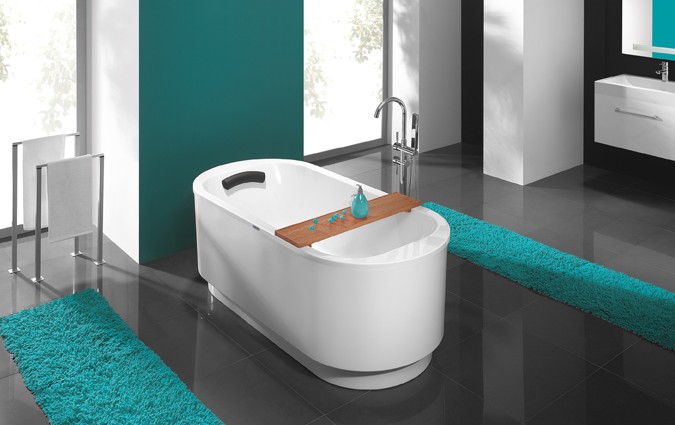 Sanplast Free Line WOWkpl/FREE wanna owalna z obudową i systemem przelewowoodpływowym 180x80 biały 610040118001000