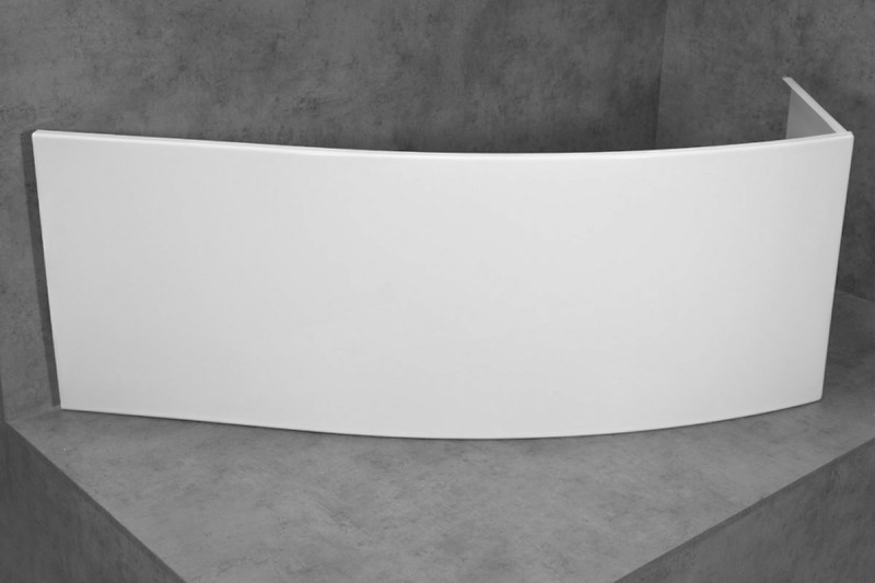 Excellent 2-elementowa obudowa do wanny Magnus 160cm OBEX.MG2.16WH