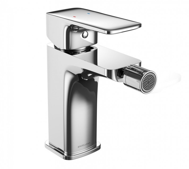 Excellent Keria bateria bidetowa z korkiem chrom AREX.2003CR