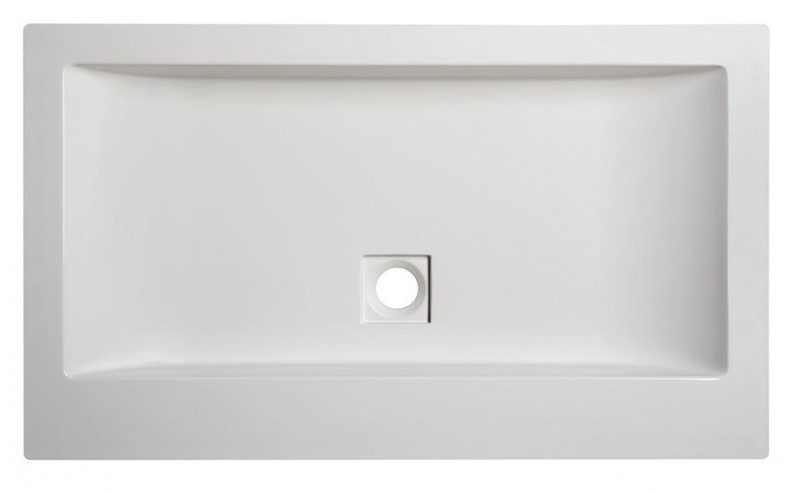 Sanplast Space Mineral UnbM/SPACE umywalka nablatowa 80x47 biały 640290040001000