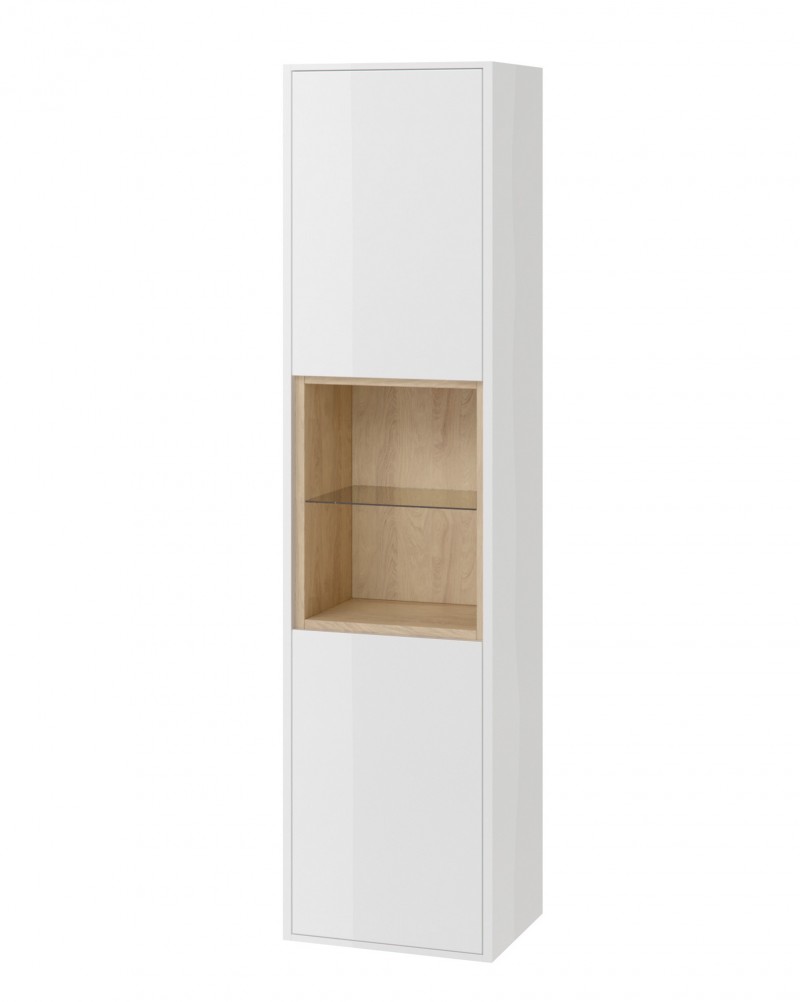 Excellent Tuto słupek łazienkowy 40 cm biały-dąb MLEX.0201.400.WHBL