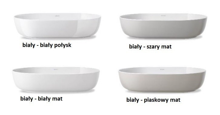 Duravit Luv umywalka szlifowana 42 cm z otworem na baterię biały-biały mat 0381422600