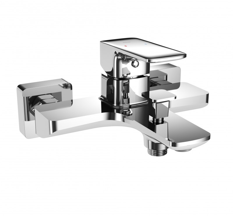 Excellent Keria bateria wannowa ścienna chrom AREX.2005CR