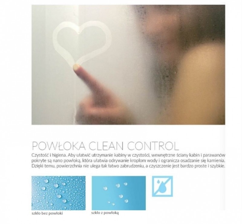 Excellent Rols drzwi do wnęki przesuwne 130 chrom przeźroczyste KAEX.2612.1300.LP