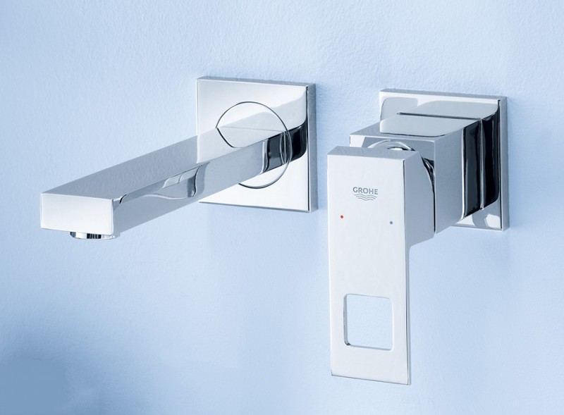 Grohe Eurocube bateria umywalkowa podtynkowa dwuotworowa chrom 19895000