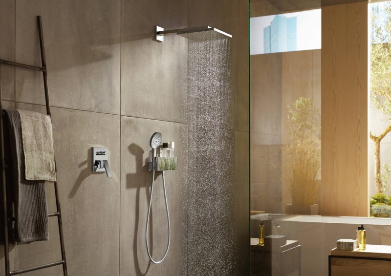 Hansgrohe Metropol Loop bateria wannowo-natryskowa podtynkowa 2-drożna chrom 74545000