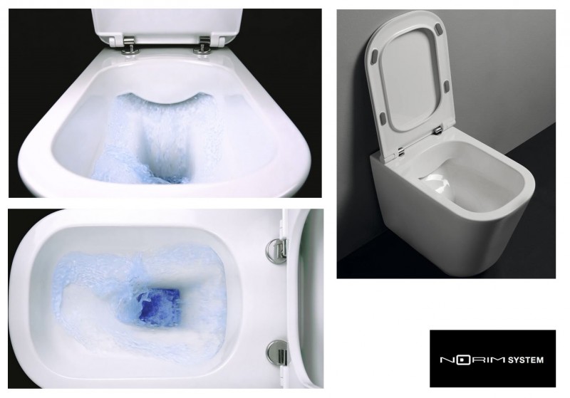 Kerasan Tribeca NoRim muszla wisząca bez wewnętrznego kołnierza biały matowy 511430