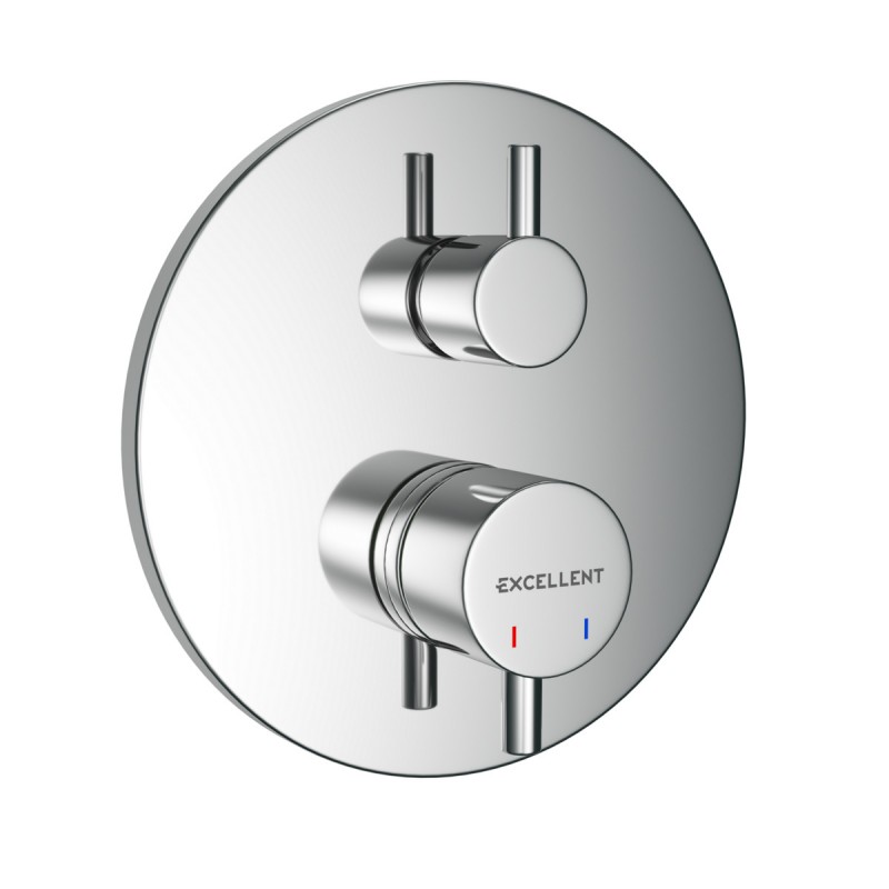 Excellent Frost zestaw podtynkowy wannowo-prysznicowy z deszczownicą AREX.4400CR