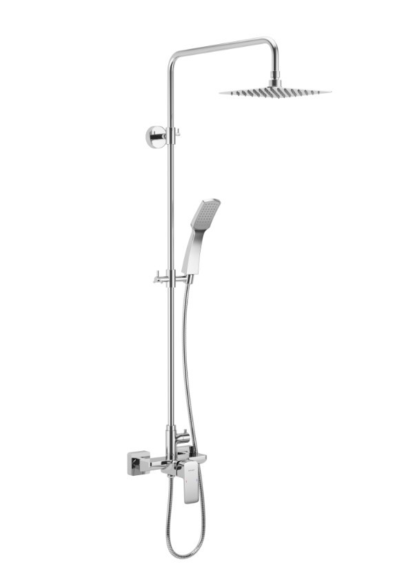 Excellent Keria zestaw prysznicowy z deszczownicą chrom AREX.2081CR