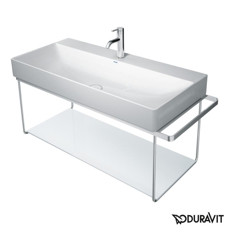 Duravit DuraSquare wkład szklany półka 97 cm szkło biały 0099658300