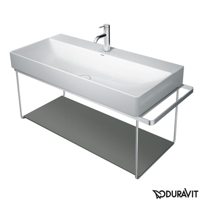 Duravit DuraSquare wkład szklany półka 97 cm szkło szara flanela 0099658700