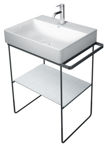 Duravit DuraSquare wkład szklany półka 42 cm szkło cubic line 0099668200