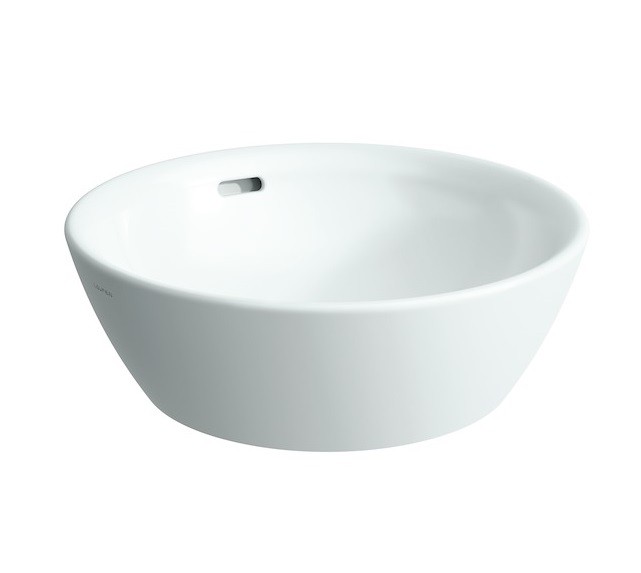 Laufen Pro umywalka stojąca na blacie 42cm z przelewem biały H8129620001091