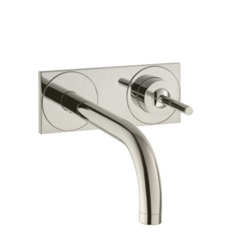 Axor Uno bateria umywalkowa podtynkowa 165 mm nikiel szczotkowany 38112820