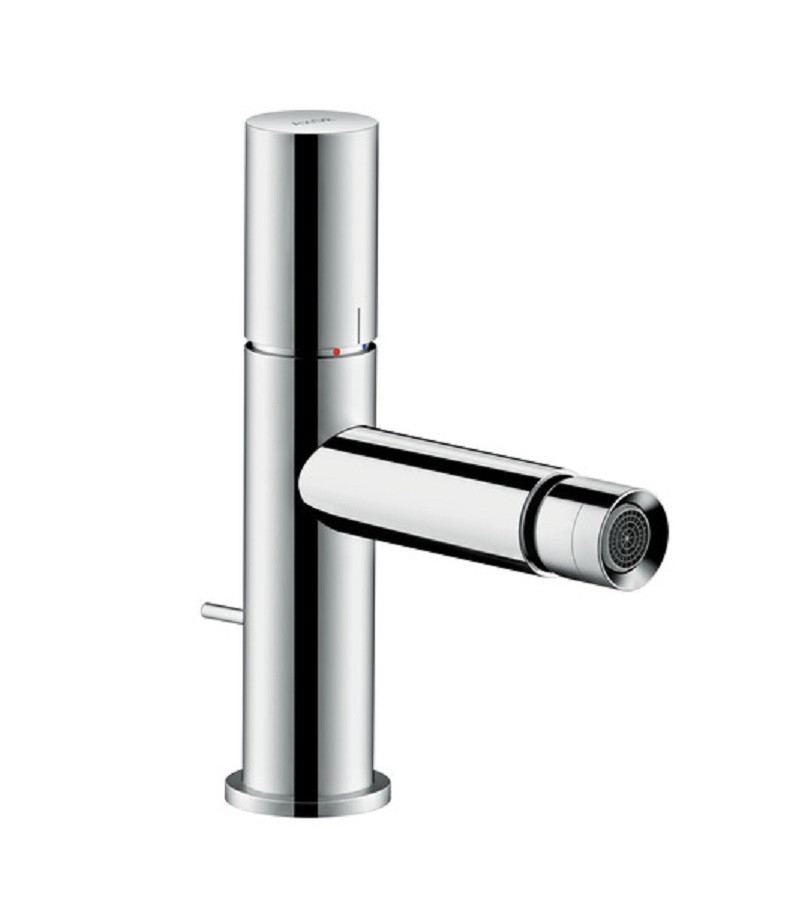 Axor Uno bateria bidetowa z korkiem automatycznym uchwyt zero chrom połysk 45200000