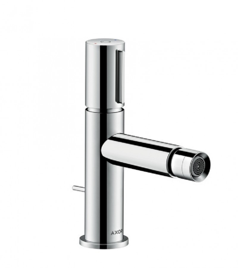 Axor Uno bateria bidetowa z korkiem automatycznym uchwyt select chrom połysk 45210000