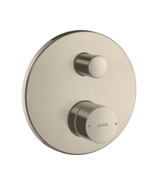 Axor Uno bateria podtynkowa wannowo-prysznicowa uchwyt zero nikiel szczotkowany 45405820