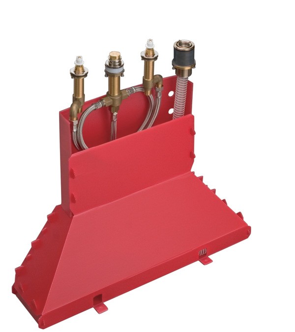 Axor zestaw podstawowy do baterii 4-otworowej na brzeg wanny 15480180