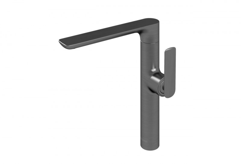 Kohlman Gray Experience bateria umywalkowa wysoka grafit szczotkowany QB175EG