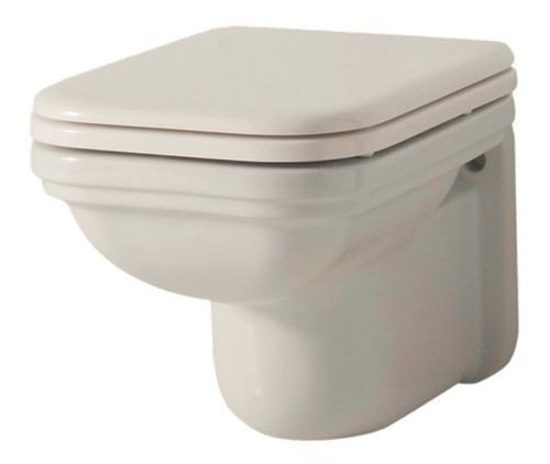 Kerasan Waldorf deska wolnoopadająca drewno orzech zawias brąz bronzo 418640