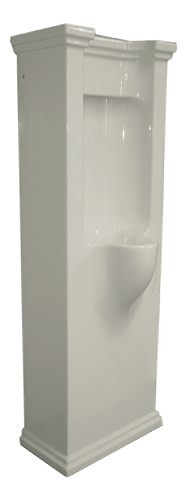 Kerasan Waldorf pisuar stojący retro czarny nero 413104