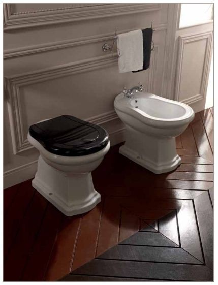 Kerasan Retro bidet stojący nero czarny 102004